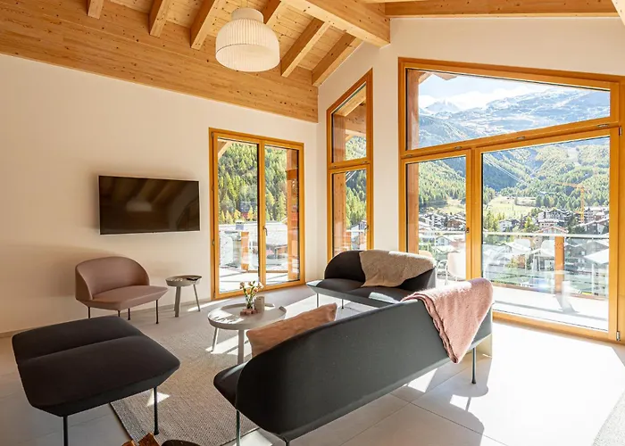 Apartmán Luxury Penthouse Sonnenhof Saas Fee